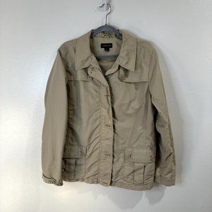 Lands' End Women's Tan Jacket